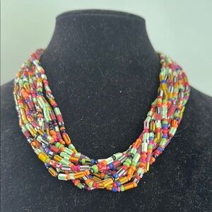 Multicolor Beaded Necklace